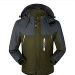 Winter Parka Men Plus Velvet Warm Windproof Coats Mens Military Hooded Jackets Casaco Masculino Casacos Men's Outwear Overcoat