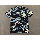 Hot camouflage 2019 Summer T-shirt High Quality Men's T-Shirts Short Sleeve T shirts Man Tees & Tops Casual Printed Letter Tees